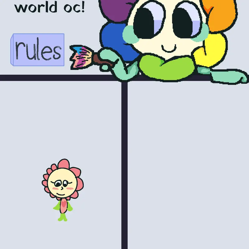 To owner who said make an oc,plz redraw by @Lilyplayzcastle