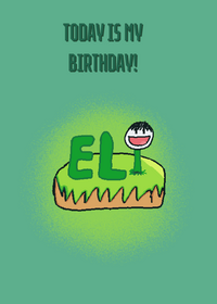 TODAY IS MY BIRTHDAY!