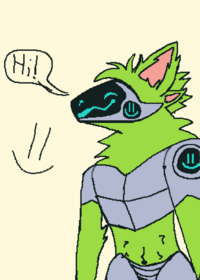 Random old protogen drawing
