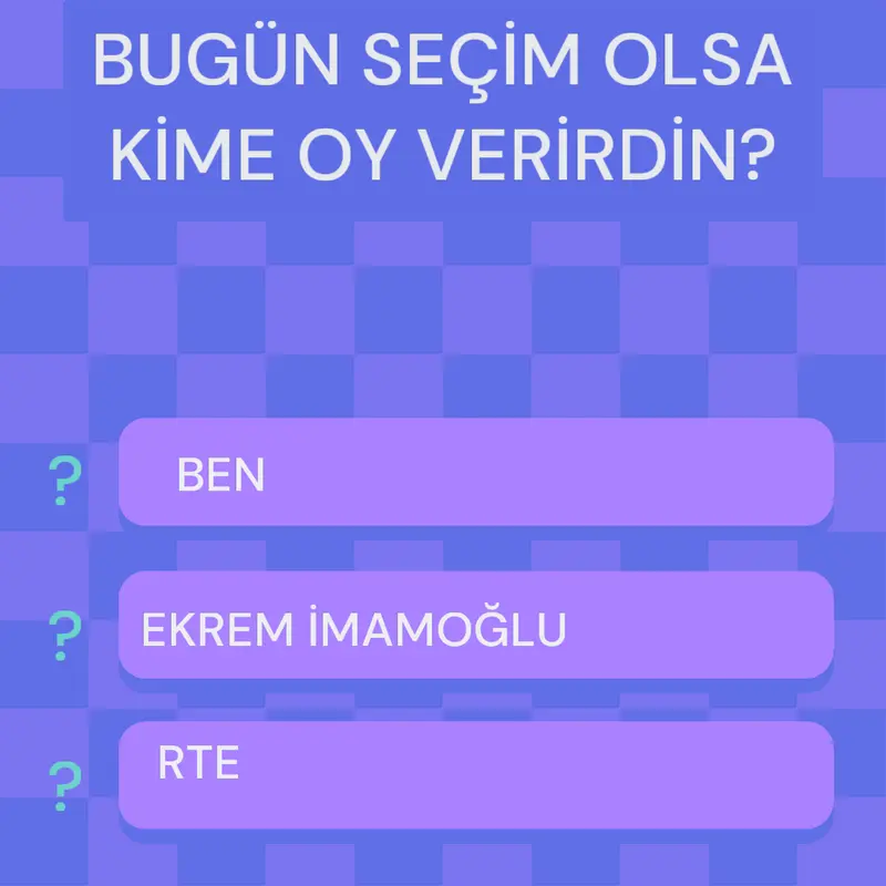 Seçin Bakalım by @DAMWANTED
