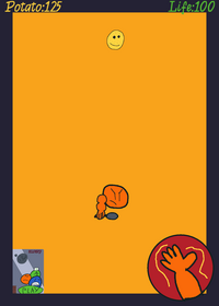 a random boss fight about a potato versus you