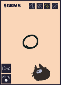 Feed miss circle cat