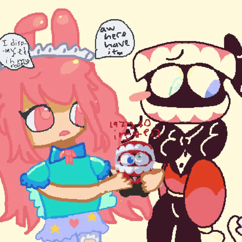 Gong Caine a Caine plush ^^ by @notimstella