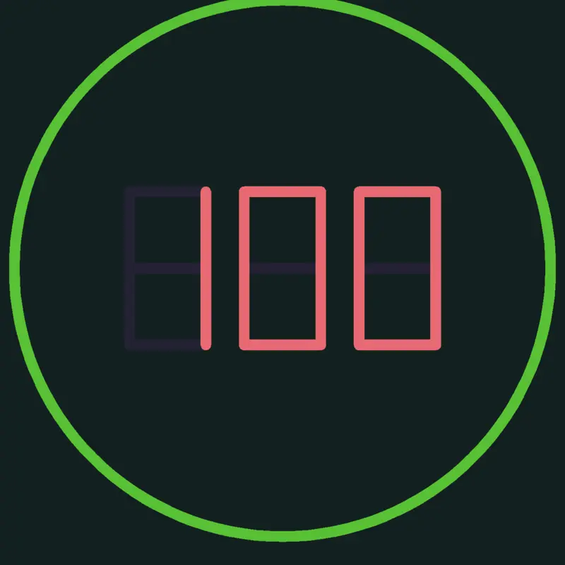 100 second countdown by @jaemeesoto
