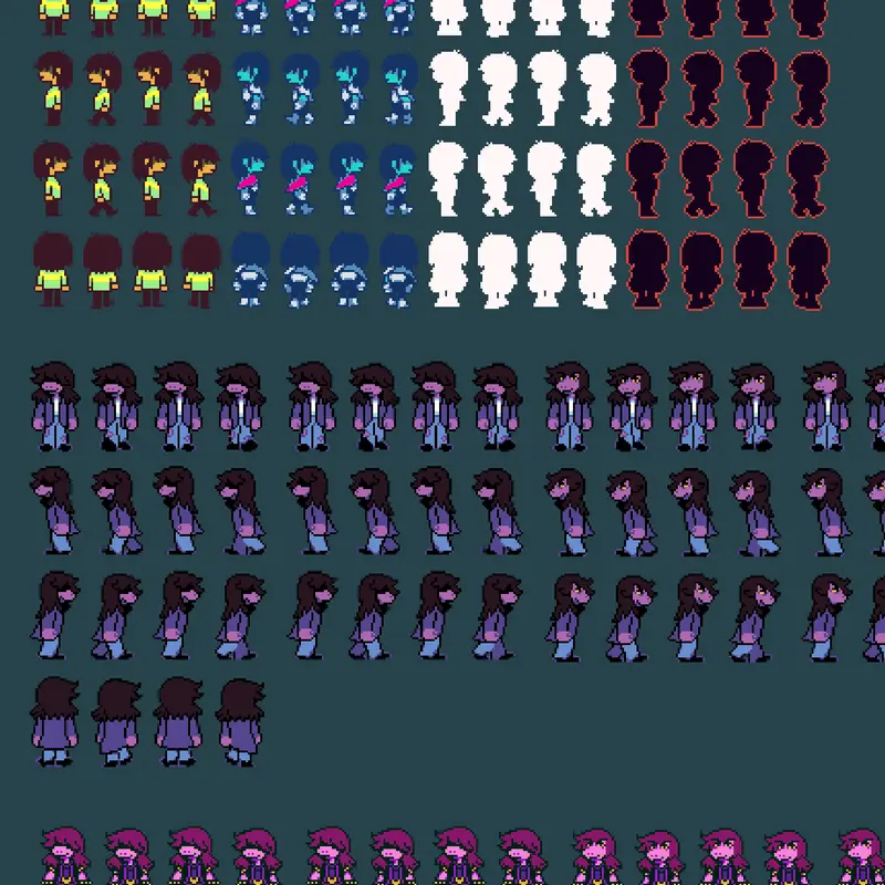 Sprites by @ElOdesey