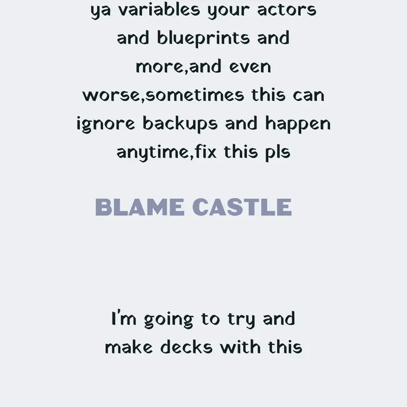 Castle ahh bug by @erilo