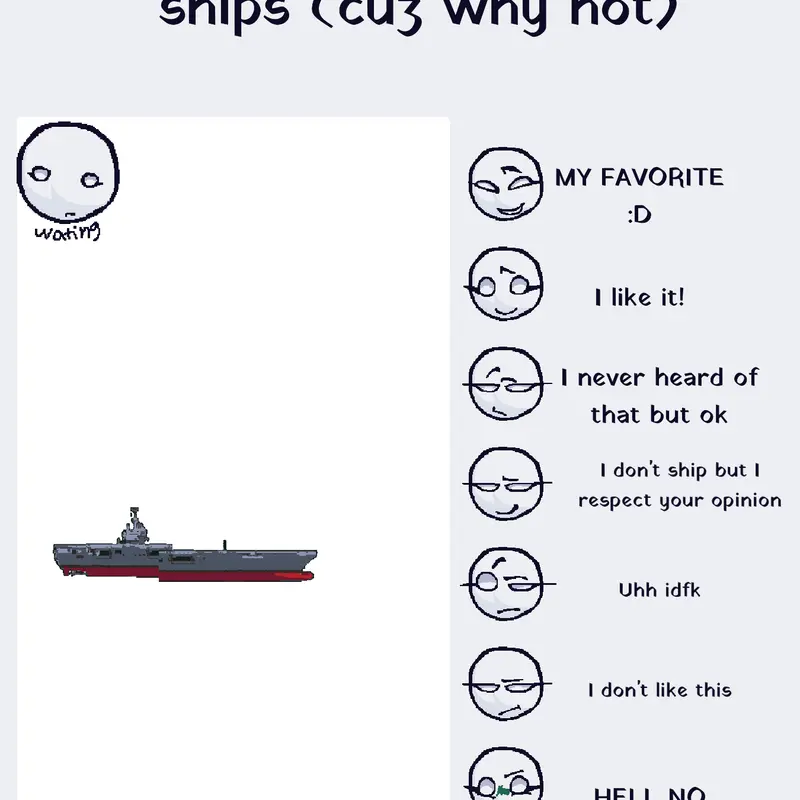 Ship😭✌️(literally) by @Hampter_gang