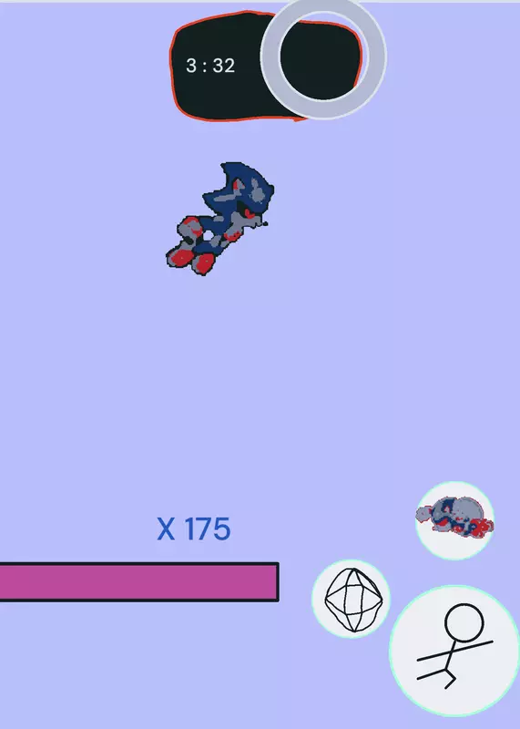 Metal sonic lms bur with sprite by @Nour_dine1
