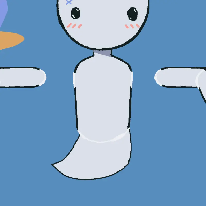 ghost ragdoll :) by @3-_10flower_-1