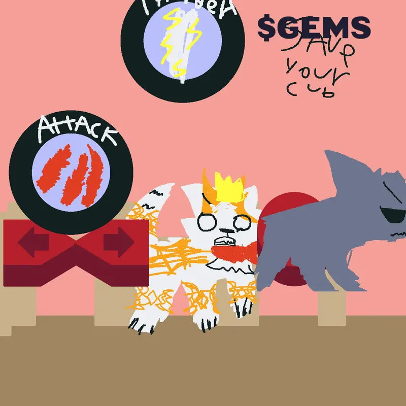 Game by @wolf_wild_paws