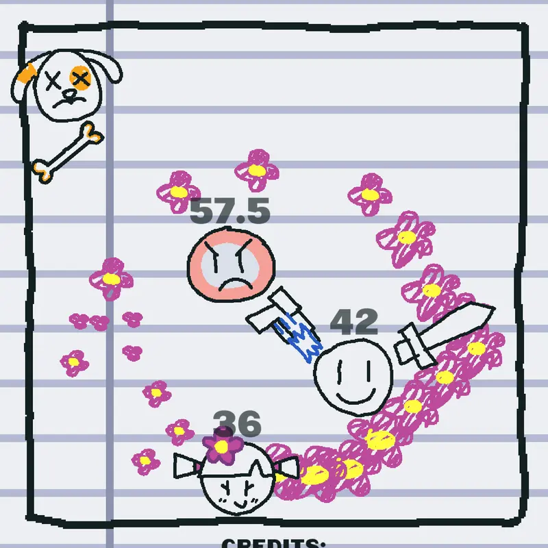 Doodle Battle by @tan_qi_xian