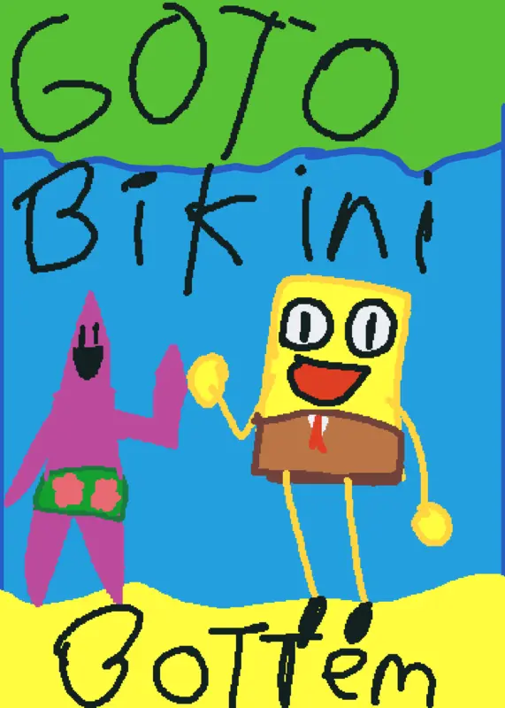 Go to bikini botton by @Sadwn