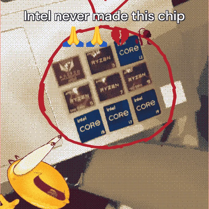 Intel never made ts chip 🙏🙏💔🥀 by @LegacyDuding