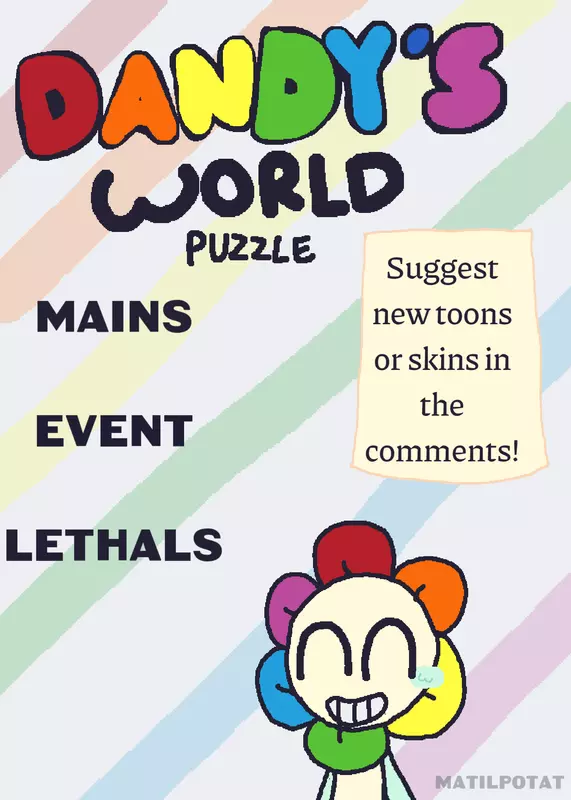 Dandy's World Puzzle by @-matilpotat-