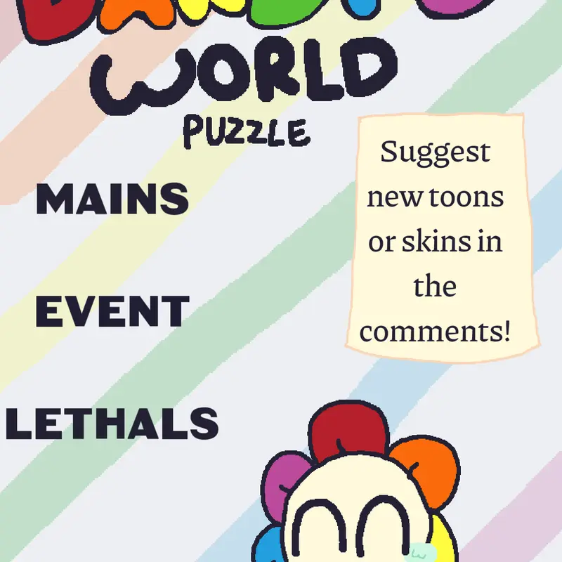 Dandy's World Puzzle by @-matilpotat-