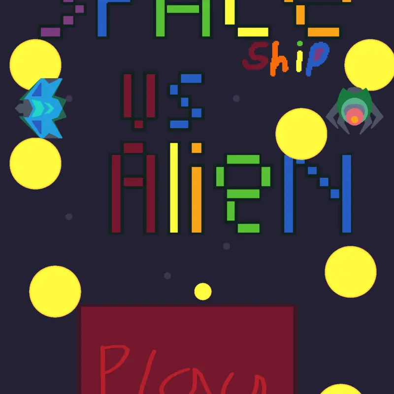 Spaceship vs alien by @drake9182828