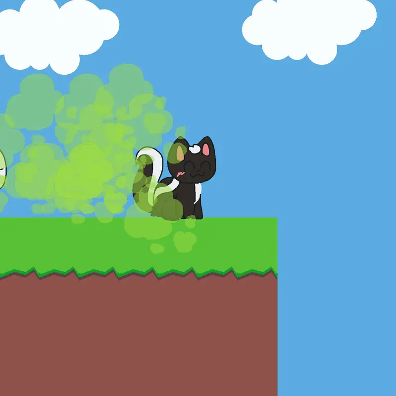 Hihi by @the_cute_skunk