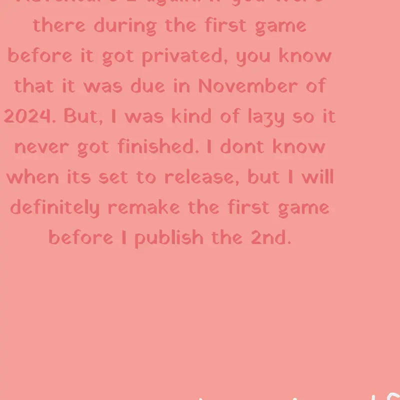 Grey's Adventure 2 Update by @GreySwan