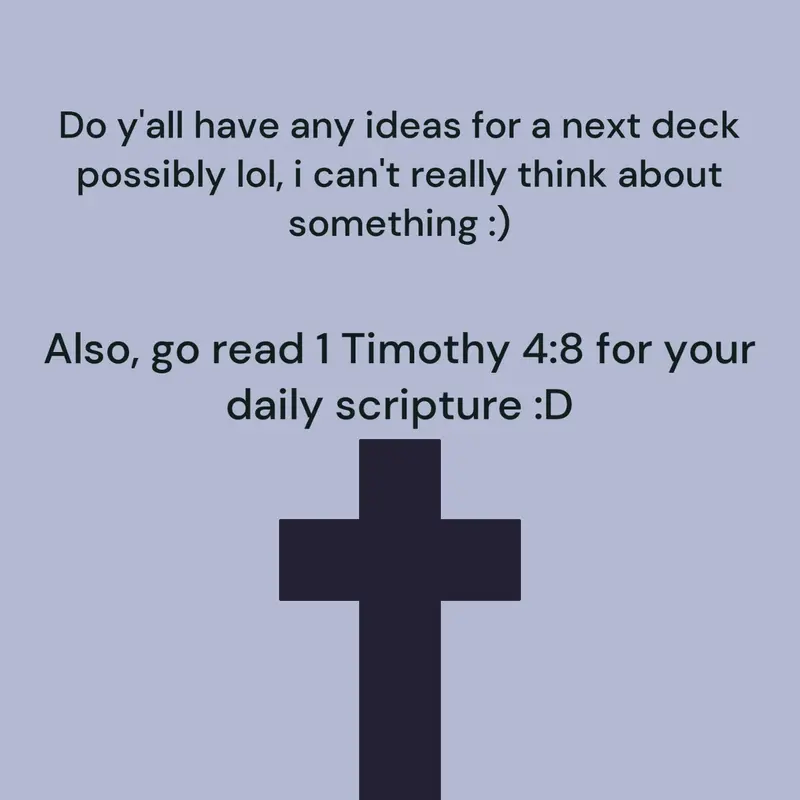 Game by @Jesus_Loves_You