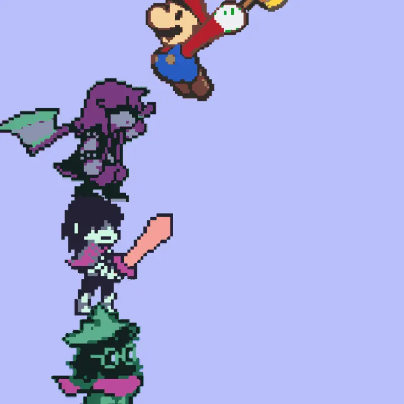 This is new deltarune bossfight by @memetalskibidi