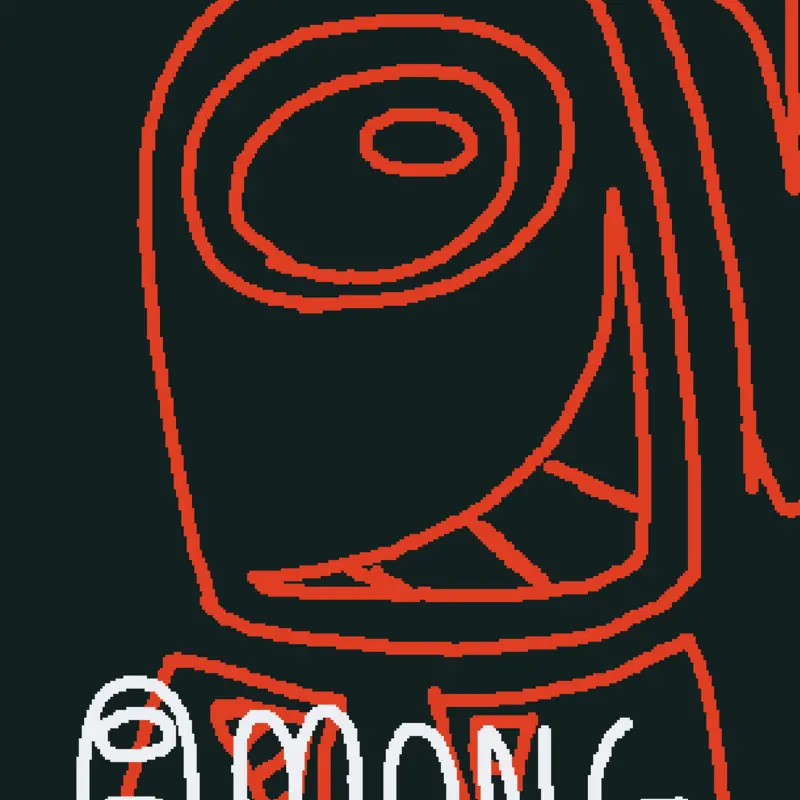 AMONG US - by @YOUGHOST_HAT