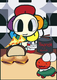 Dandy and mini bobbette Mukbang