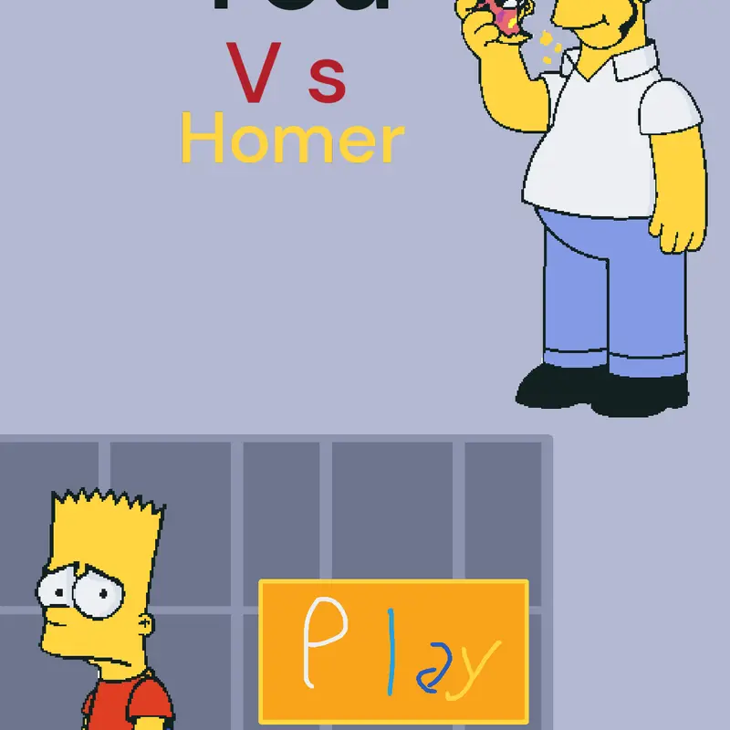 You Versus Homer by @Wonderland1