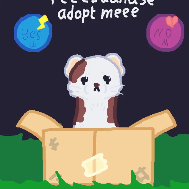 Take care of a puppy by @ribbit0
