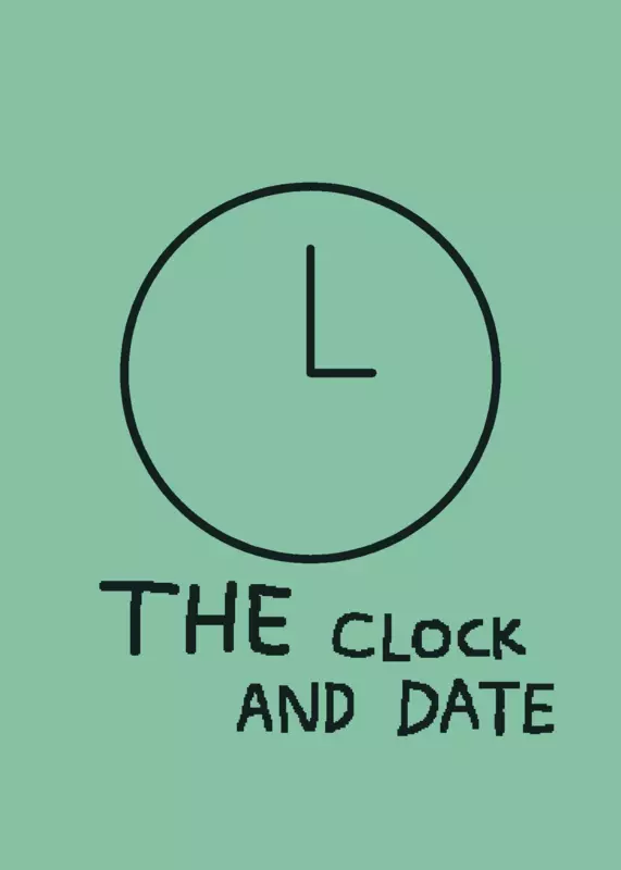 Deck Clock by @RealWall-E