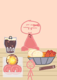 Mukbang stickman