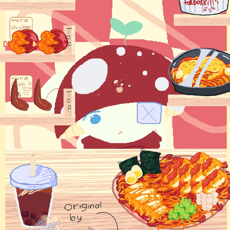Mukbang but remixed by @slushy_does_stuff