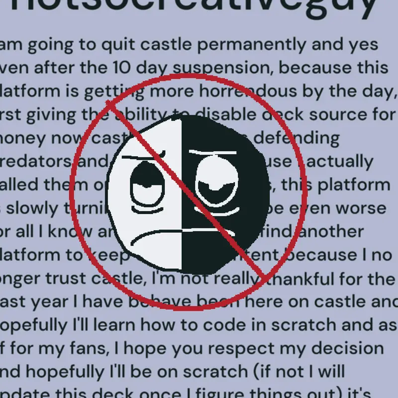 Notsocreativeguy Is Removed by @Purplemans5555