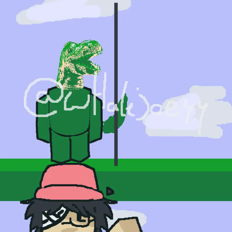 Walk around it by @scary_rex