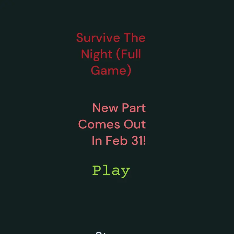 Game by @Voidness