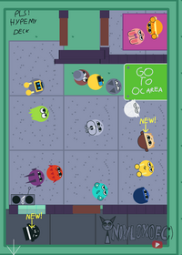 My oc is the purple cat:)))