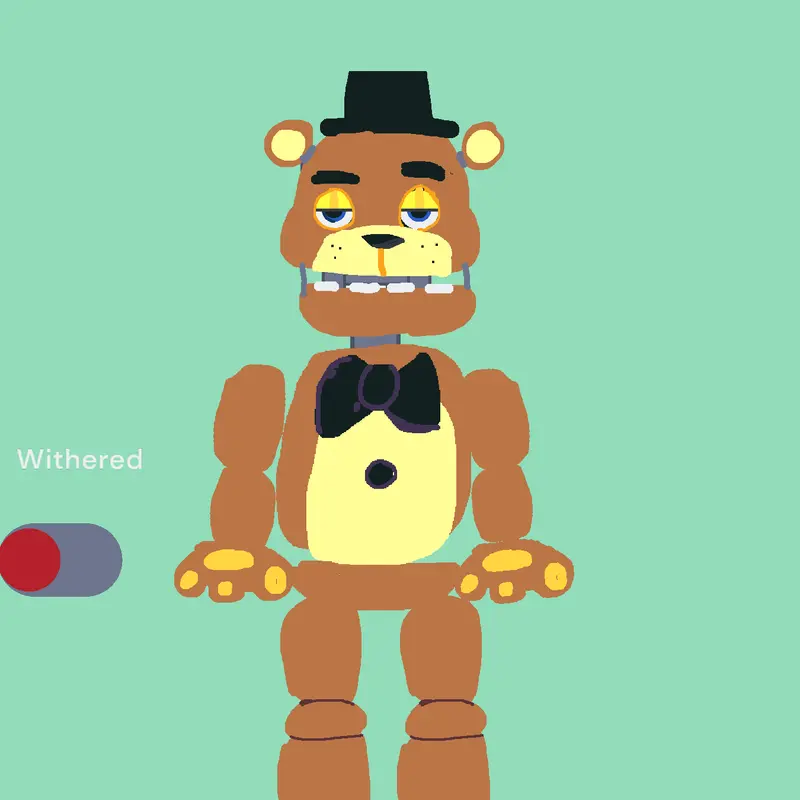Fnaf ragdolls by @AntoineBissainthe