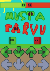 Musta parvu but green and red cube sing it