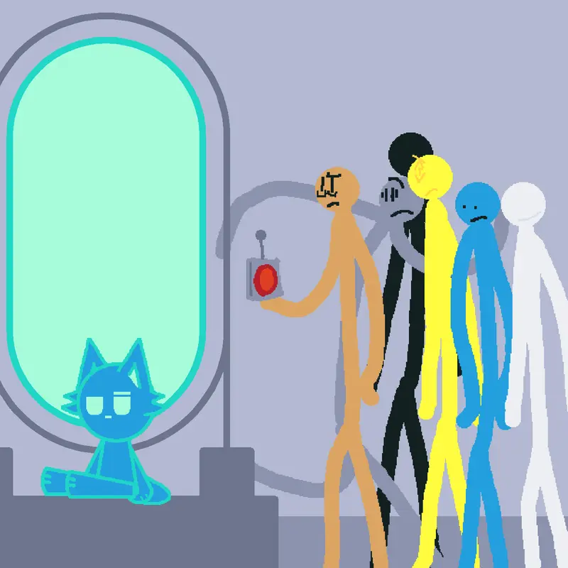 What are the chances? by @stickman_clan