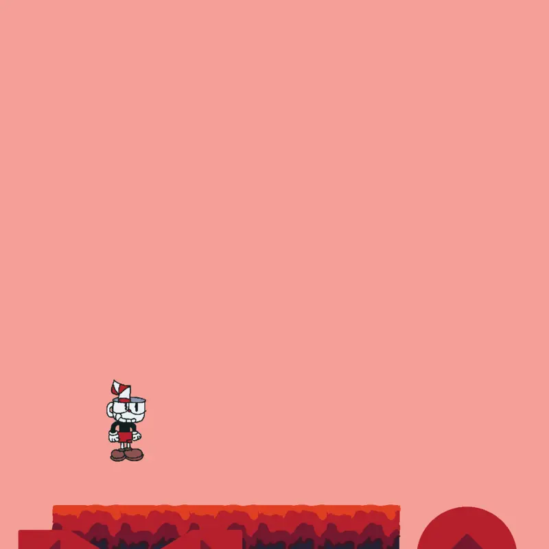 Cuphead and his pal mugman by @thereisnospoon