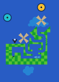 golf game but lots harder