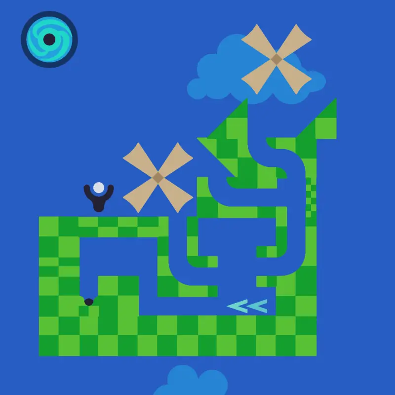 golf game but lots harder by @RadityaAlcantara