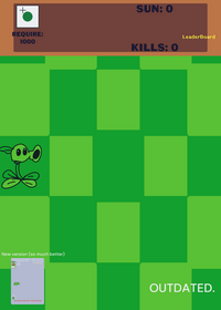 Pea shooter Simulator WIP