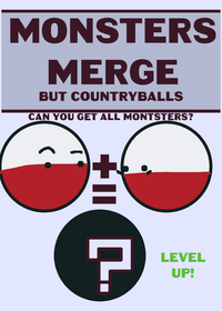 Monster merge but countryballs