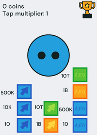 Idle clicker game