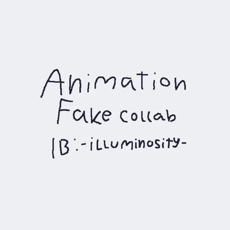 Fake collab by @intern_boy