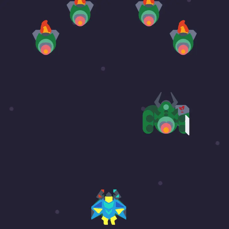 SpaceseshipandAlienwaitingyoutoplay! by @bibi0friends