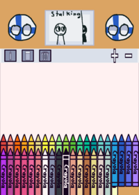 Draw anything in countryball!