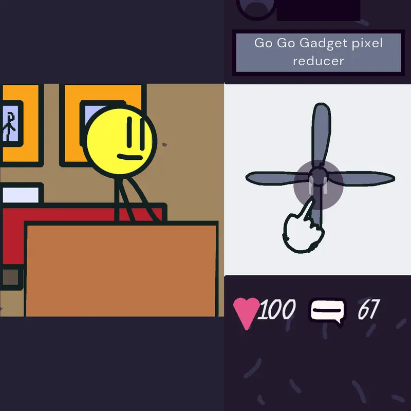 Go go gadget pixel reducer by @Noxten3000-New