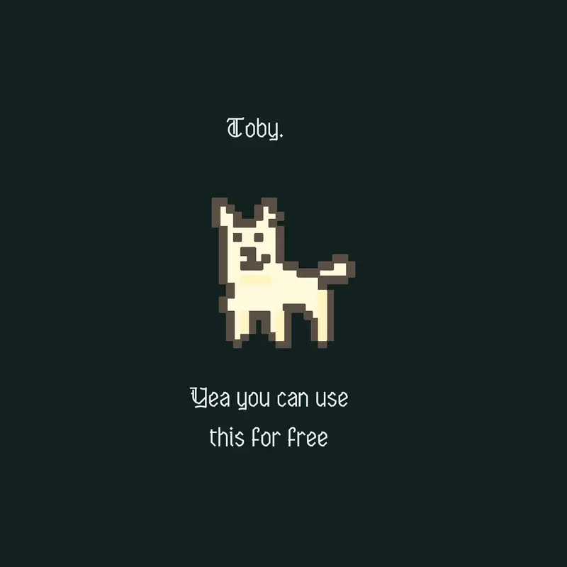 Toby fox Deltarune sprite by @Microwavedd