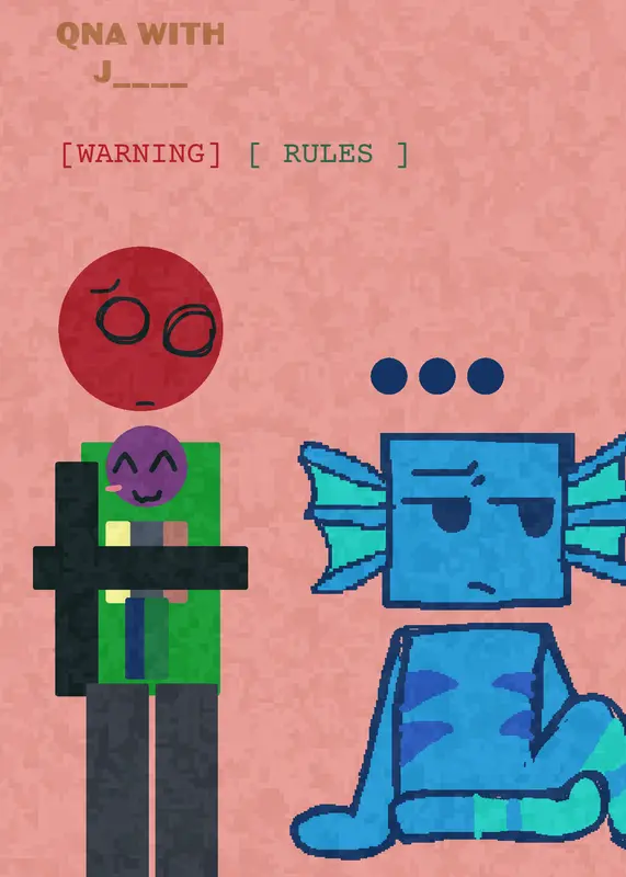 A qna with this bald red man hehe by @eating-dirt